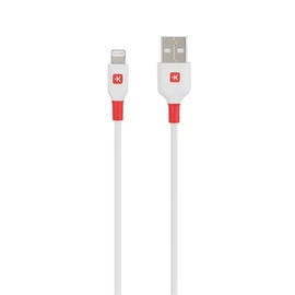 USB kábel, USB-A - Lightning (Apple), 1,2m, SKROSS, fehér