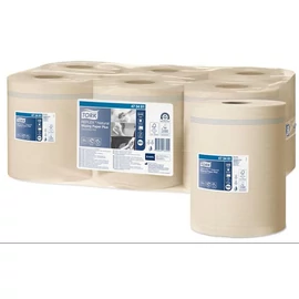 Törlőpapír, tekercses, 19,8 cm átmérő, M4 rendszer, 2 rétegű, Advanced, TORK "Reflex", natúr