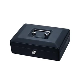 Pénzkazetta, 250x180X90 mm, VICTORIA FACILITY, fekete