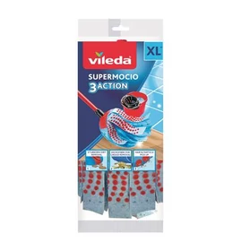 Felmosófej, mikroszálas, VILEDA "Supermocio 3Action", kék