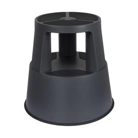 Gurulós polipropilén zsámoly, WEDO, sötétszürke