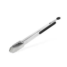 Grill csipesz, 34 cm, rozsdamentes acél / fekete