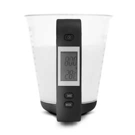 Digitális konyhai mérőkancsó, elemes, 600 ml