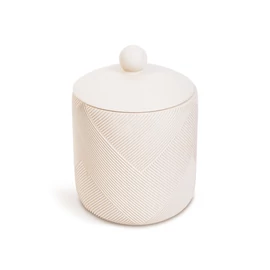 Fürdőszobai tároló tetővel, matt bézs