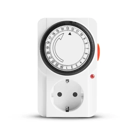 Analóg kapcsolóóra, LED visszajelzővel, 230V, 16A, 3680W