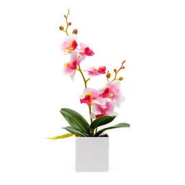Műnövény dekoráció - orchidea - 3 féle - 42 cm