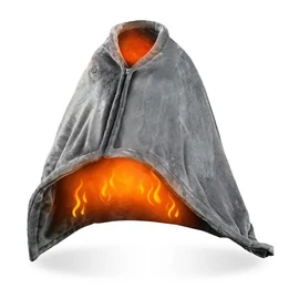 Fűthető USB -s takaró -  150 x 80 cm - 40 - 52°C - szürke