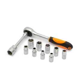Dugókulcs készlet, 1/4", 12 db