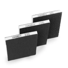 Csiszolószivacs szett, 125 x 100 x 12 mm, 3 db / csomag