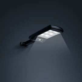 Mozgásérzékelős szolár reflektor, fali, 6 LED