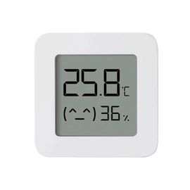 XIAOMI MI Temperature and Humidity Monitor 2 okos hőmérő és páratartalom érzékelő Bluetooth FEHÉR
