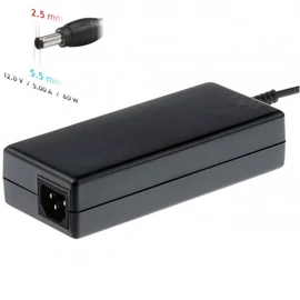 Akyga 12V / 5A 60W 5.5x2.5 mm notebook töltő adapter- AK-ND-30