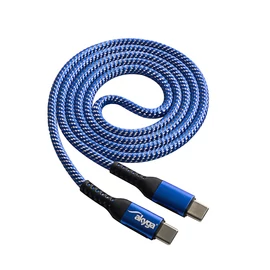 Akyga USB 2.0 type C kábel, 1m 100W - AK-USB-37