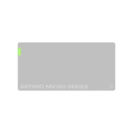 Artimo Desk Mat Micro Series (80x40cm) Mikroszálas textil egérpad Világos szürke