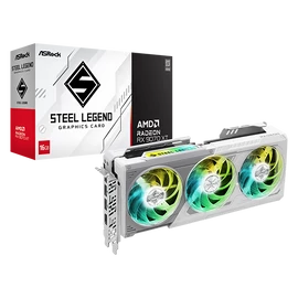 ASRock AMD Radeon RX 9070 XT Steel Legend 16GB videokártya