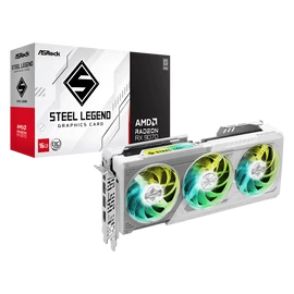 ASRock AMD Radeon RX 9070 Steel Legend 16GB OC videokártya