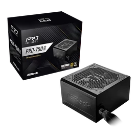 ASRock PRO-750G 750W 80 PLUS GOLD tápegység