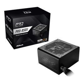 ASRock PRO-850B 850W 80 PLUS BRONZE tápegység