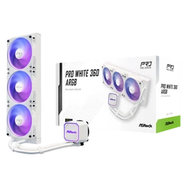 ASRock PRO WHITE 360 ARGB CPU hűtő