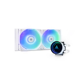 Chieftec Iceberg White 240 RGB CLC-240-RGB-W – 240 mm-es AiO CPU vízhűtő, fehér