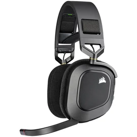 CORSAIR HS80 RGB WIRELESS Premium Gaming Headset, Carbon