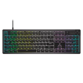 CORSAIR K55 CORE RGB Gamer Billentyűzet, fekete