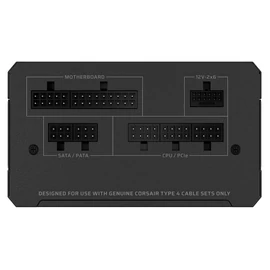 Corsair RM750e (2025) 750W Cybenetics Gold ATX 3.1 tápegység, fekete