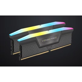 CORSAIR  DDR5 64GB (2 x 32GB) XMP VENGEANCE RGB IRAM, szürke