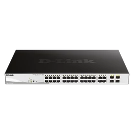 D-Link 24-port  PoE 10/100/1000 Base-T port with 4 x 1000Base-T /SFP ports