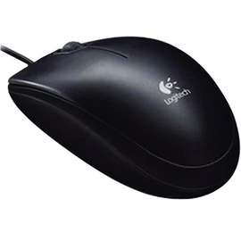 Logitech B100 optikai egér fekete USB OEM /910-003357/