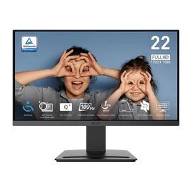 MSI PRO MP223 E2 21.5" FullHD VA 100Hz Monitor, fekete