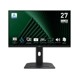 MSI PRO MP275PG 27" IPS FHD 100Hz állítható magasságú monitor, fekete