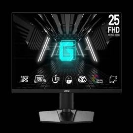 MSI G255PF E2 - 24.5" FHD IPS 180Hz monitor, fekete