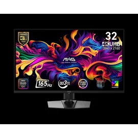 MSI MAG 322UP QD-OLED E16 - 31.5"  UHD QD-OLED 165Hz monitor, fekete