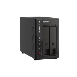 2-bay desktop NAS, Intel Celeron J6412 4C 2.0GHz, burst 2.6GHz, onboard 8GB RAM,