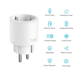 TP-LINK Tapo P115 Mini Okos Wi-Fi Konnektor, Energia figyeléssel