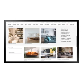 AG Neovo TX-4302 Laposképernyős digitális reklámtábla 109,2 cm (43") LCD 400 cd/m2 Full HD Fekete Érintőképernyő Windows 10 24/7