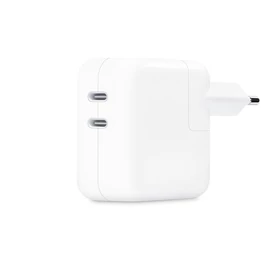 Apple 35 wattos, kétportos USB-C hálózati adapter (MW2K3ZM/A)