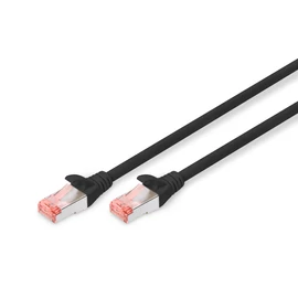 CAT 6 PATCH CABLE, 10M S-FTP, BLACK
