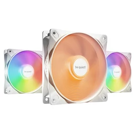 be quiet! LIGHT WINGS LX 120mm PWM 3-Pack White Számítógép ház Ventilátor 12 cm Fehér 3 db