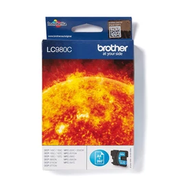 Brother LC980C tintapatron 1 db Eredeti Cián