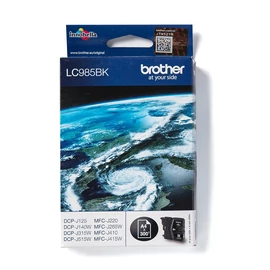 Brother LC985BK tintapatron 1 db Eredeti Fekete