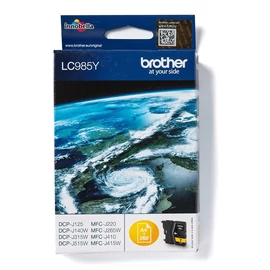 Brother LC985Y tintapatron 1 db Eredeti Sárga