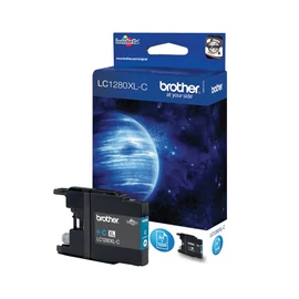 Brother LC1280XLC tintapatron 1 db Eredeti Nagy (XL) kapacitású Cián
