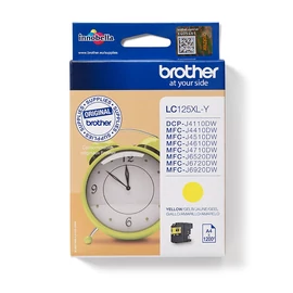 Brother LC-125XLY tintapatron 1 db Eredeti Sárga