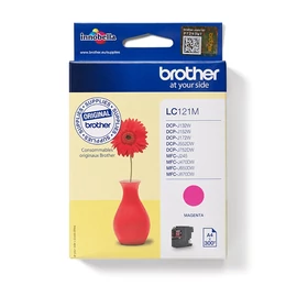 Brother LC121M tintapatron 1 db Eredeti Magenta