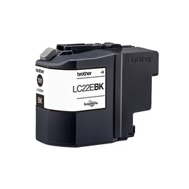 Brother LC22EBK tintapatron 1 db Eredeti Fekete