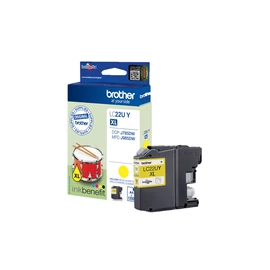 Brother LC22UY tintapatron 1 db Eredeti Nagy (XL) kapacitású Sárga
