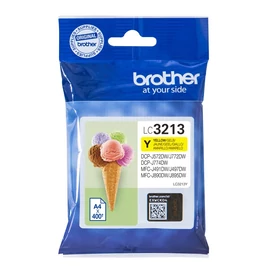 Brother LC3213Y tintapatron 1 db Eredeti Nagy (XL) kapacitású Sárga