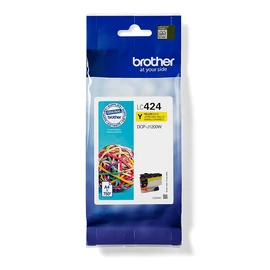 Brother LC424Y tintapatron 1 db Eredeti Sárga